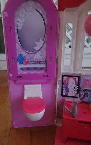 Casa Barbie Portatile Rosa
