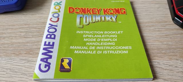 Manual Donkey Kong Country GBC