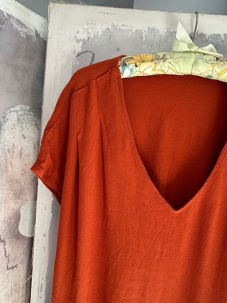 Vestido American Vintage Naranja Talla M