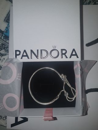 Pulsera Pandora Plata con charms