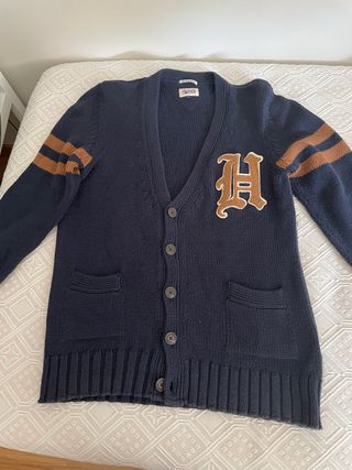 Chaqueta Tommy Hilfiger Azul con H