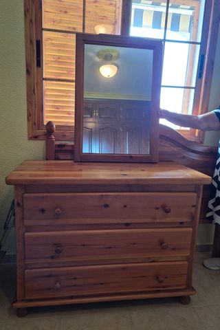 Muebles de madera para dormitorio de matrimonio