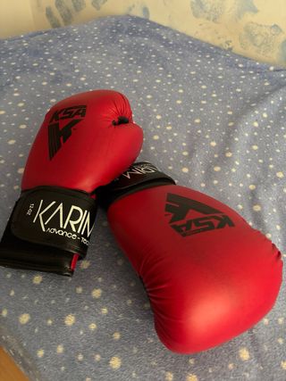 Guantes de Boxeo KSA Karim 12oz Rojos