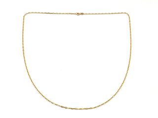 cadena oro 18k 32cm