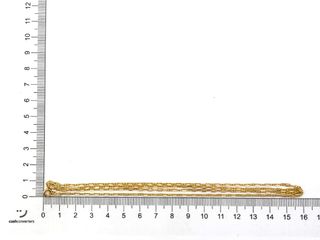 cadena oro 18k 32cm