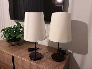 Lámparas de mesilla de noche (2 unidades)