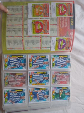 Álbum Adrenalyn XL LaLiga 2016/17 parte 2