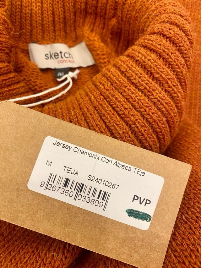 Jersey Sketch Concept calabaza Cuello Alto