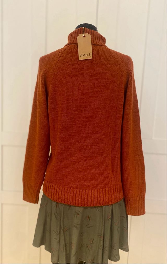 Jersey Sketch Concept calabaza Cuello Alto