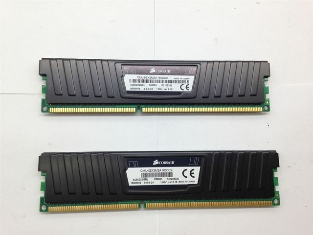4Gb Ram Corsair DDR3, 1600MHz