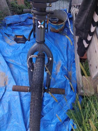 Si sentono le offerte di bici BMX grigie.