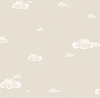 Dos rollos papel pintado nubes 