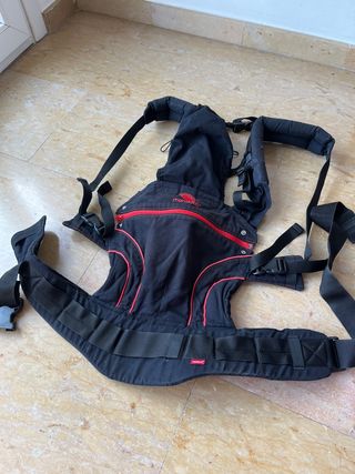 Mochila Portabebés Manduca Negra