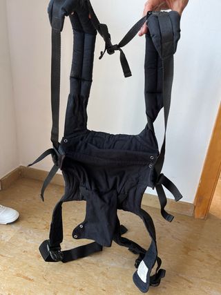 Mochila Portabebés Manduca Negra