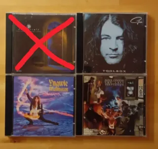 VARIOS CDs HEAVY METAL HARD ROCK