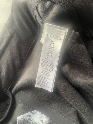 Pantaloneta esquí Spyder Talla 8
