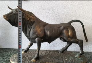 Figura Toro Bronce Antigua 7kg