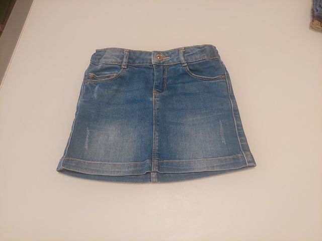 Falda vaquera niña 5-6 años