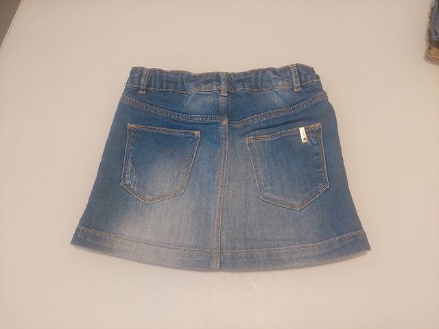 Falda vaquera niña 5-6 años