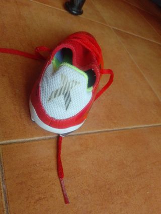 Botas Adidas Naranja/Rojo Talla 35