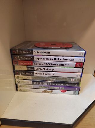 Juegos PS2 y Xbox 360