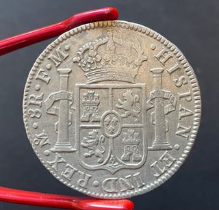 8 Reales 1793 Carlos IV ceca de México REAL de a 8