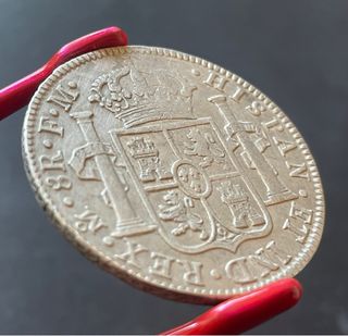 8 Reales 1793 Carlos IV ceca de México REAL de a 8
