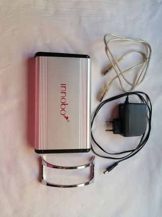 Carcasa Disco Duro HDD Innovo Plata