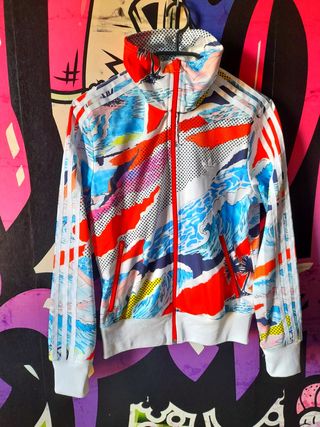 XS Chaqueta Adidas Firebird Venice Beach Multicolo