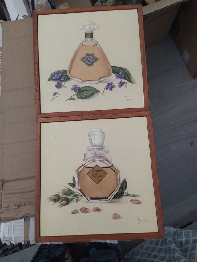 Conjunto de 2 cuadros decorativos