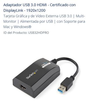 Adaptador StarTech.com USB 3.0 HDMI