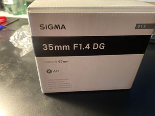 Sigma 35mm F1.4 DG HSM Art para Canon
