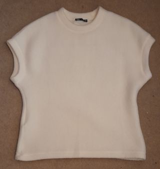 Blusa Zara Beige Talla M