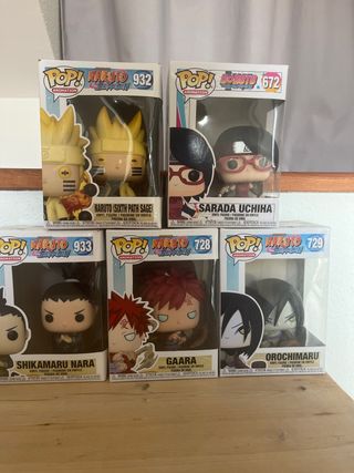 Pack Funkos Naruto Shippuden y Boruto
