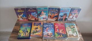 Películas VHS Disney Clásicos (Español)