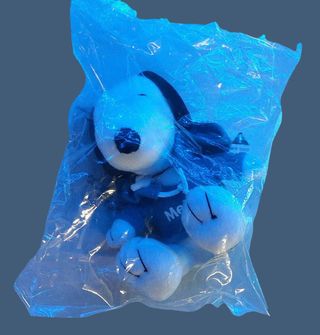 Peluche Snoopy MetLife raro da collezione