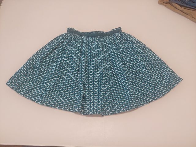 Falda estampada niña 8 años