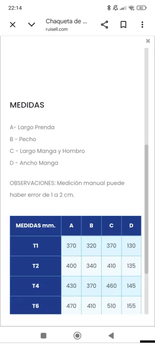 Chaqueta chándal educere