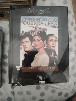 Películas Audrey Hepburn DVD LIBRO a 2€ cada una