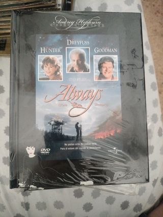 Películas Audrey Hepburn DVD LIBRO a 2€ cada una