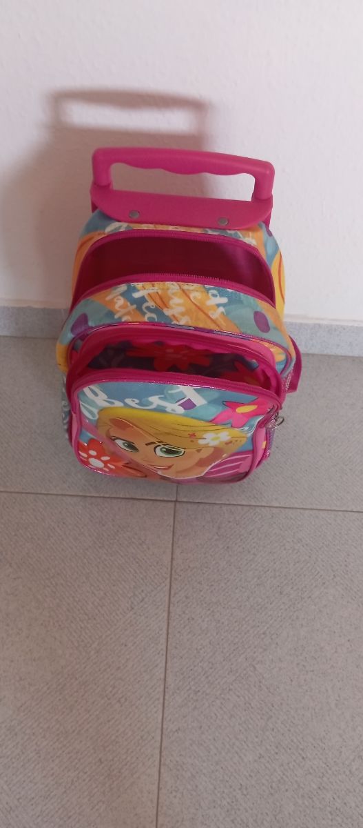 Mochila Ruedas Niña Princesa Disney