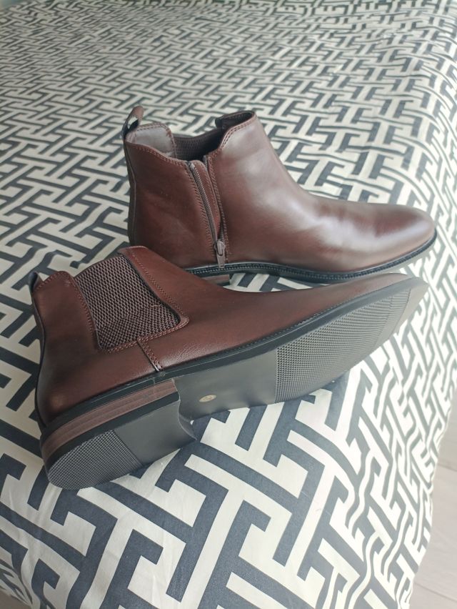 Botas J Ferrar Hombre Memory Foam Marrón