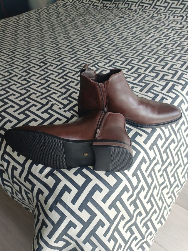 Botas J Ferrar Hombre Memory Foam Marrón