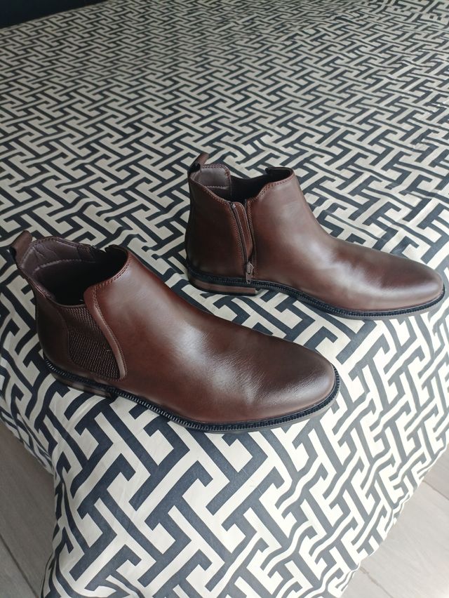 Botas J Ferrar Hombre Memory Foam Marrón