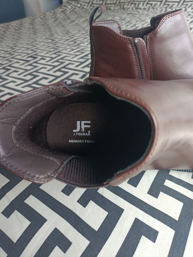Botas J Ferrar Hombre Memory Foam Marrón