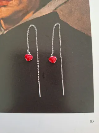 Pendientes Corazón Plata de Ley