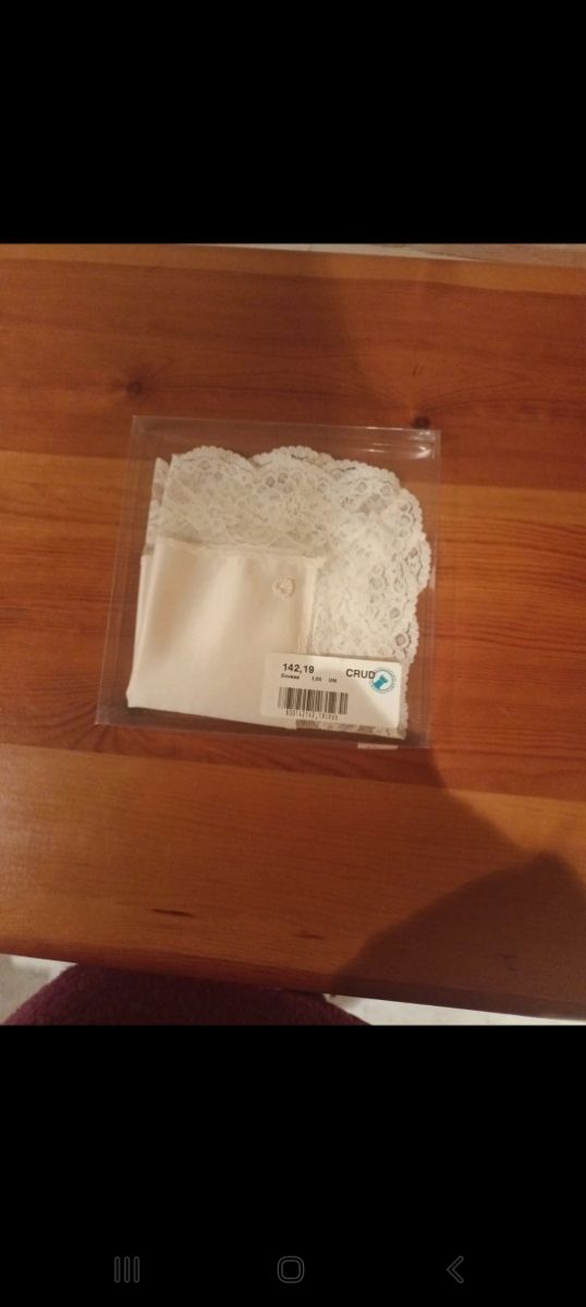 Pañuelo Comunión Blanco Encaje