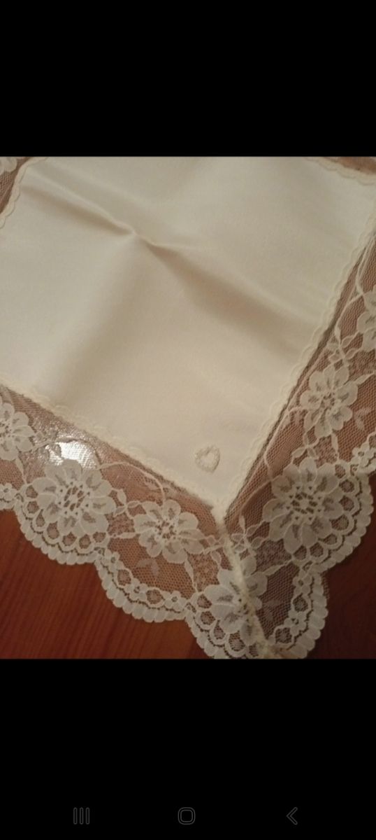Pañuelo Comunión Blanco Encaje