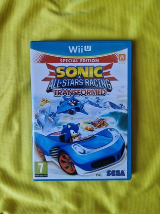 Sonic y All-Stars Racing kart Transformed Wii U
