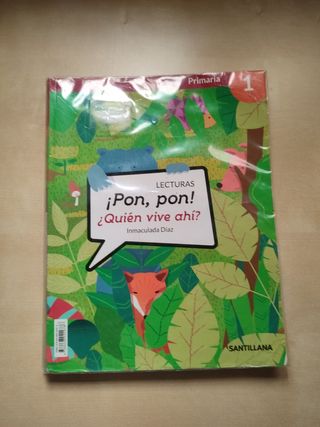 LECTURAS ¡PON, PON! ¿QUIEN VIVE AHÍ? 1 PRIMARIA